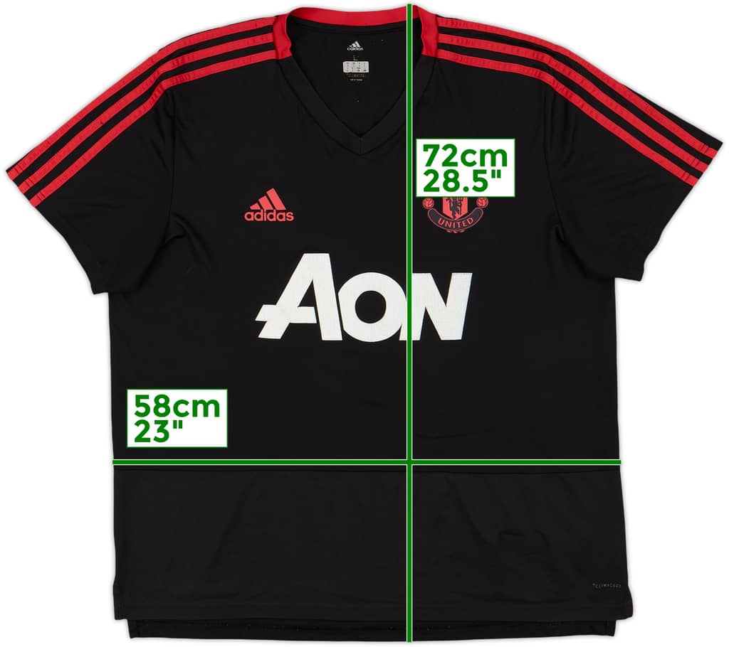 2018-19 Manchester United adidas Training Shirt - 6/10 - (L)