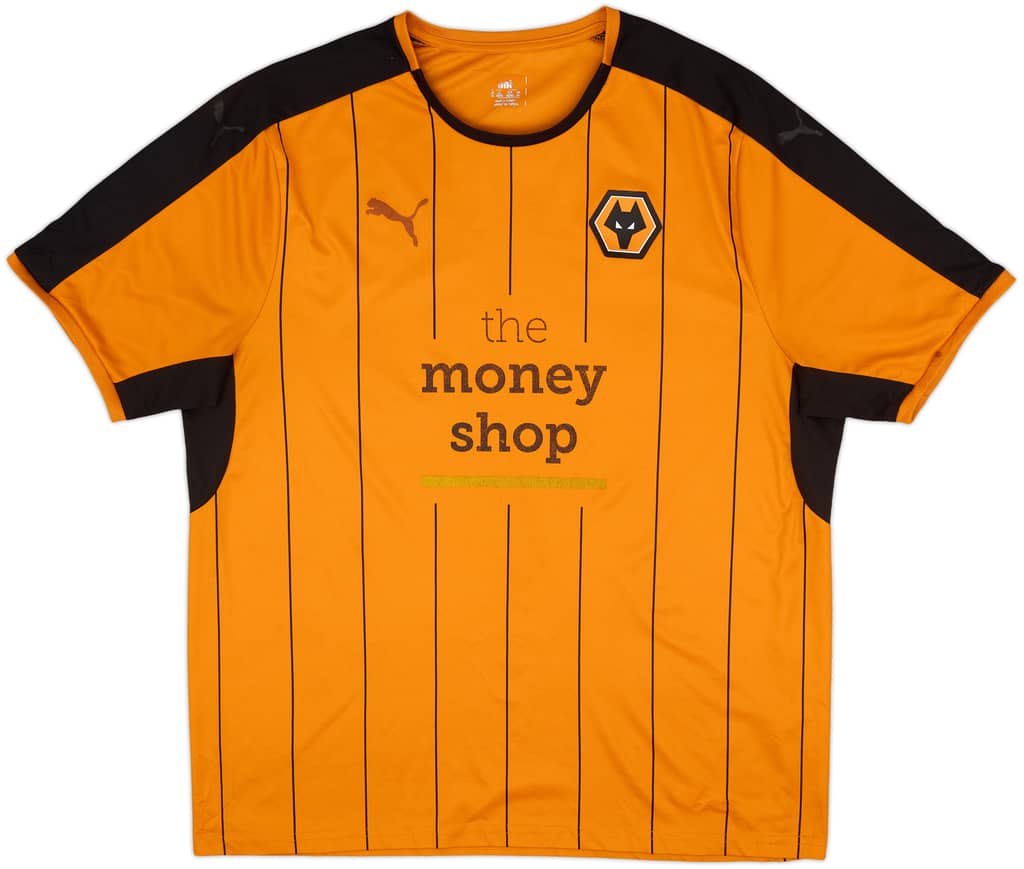 2016-17 Wolves Home Shirt - 5/10 - (XXL)