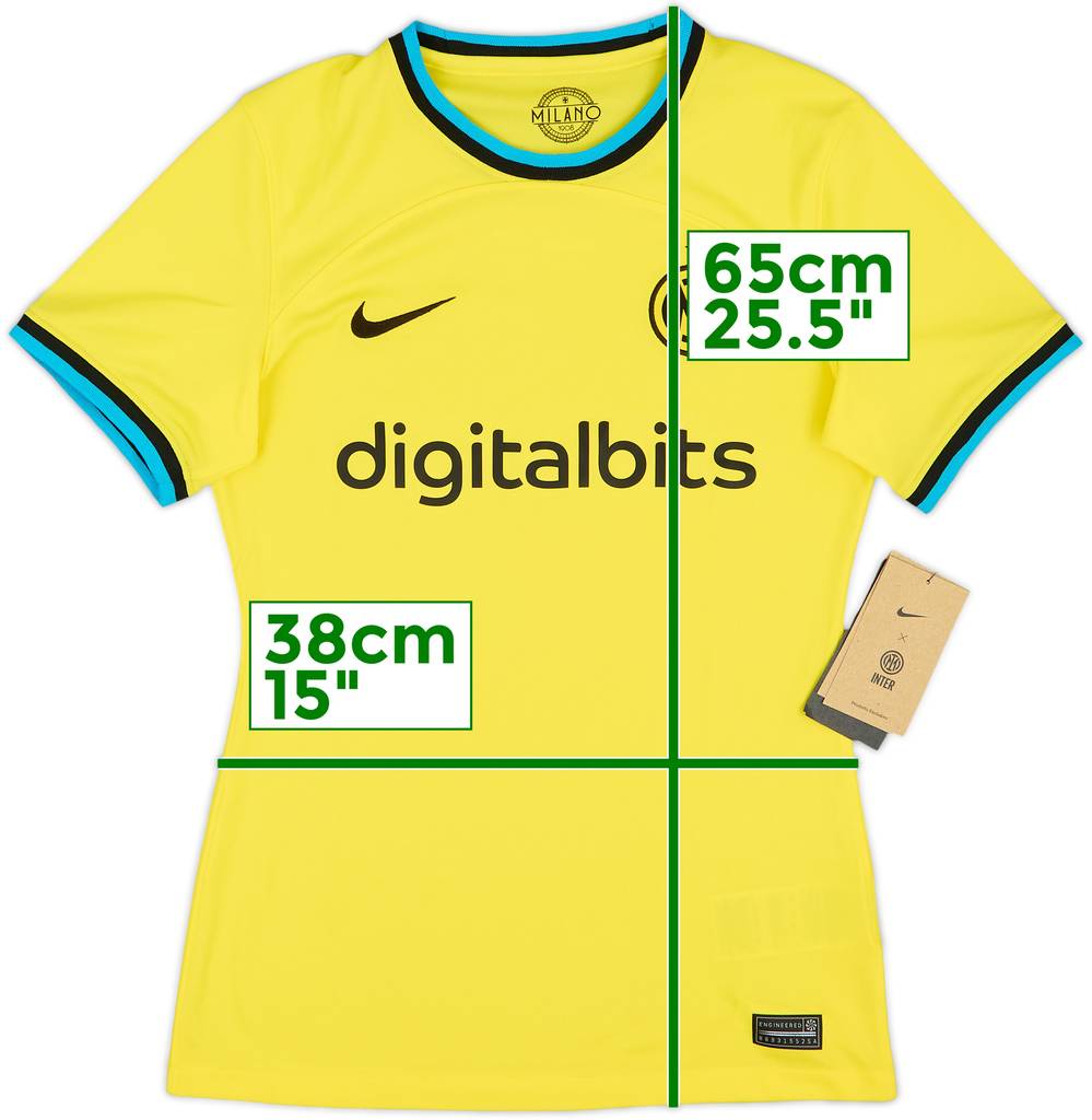 2022-23 Inter Milan Third Shirt (Women's XS)