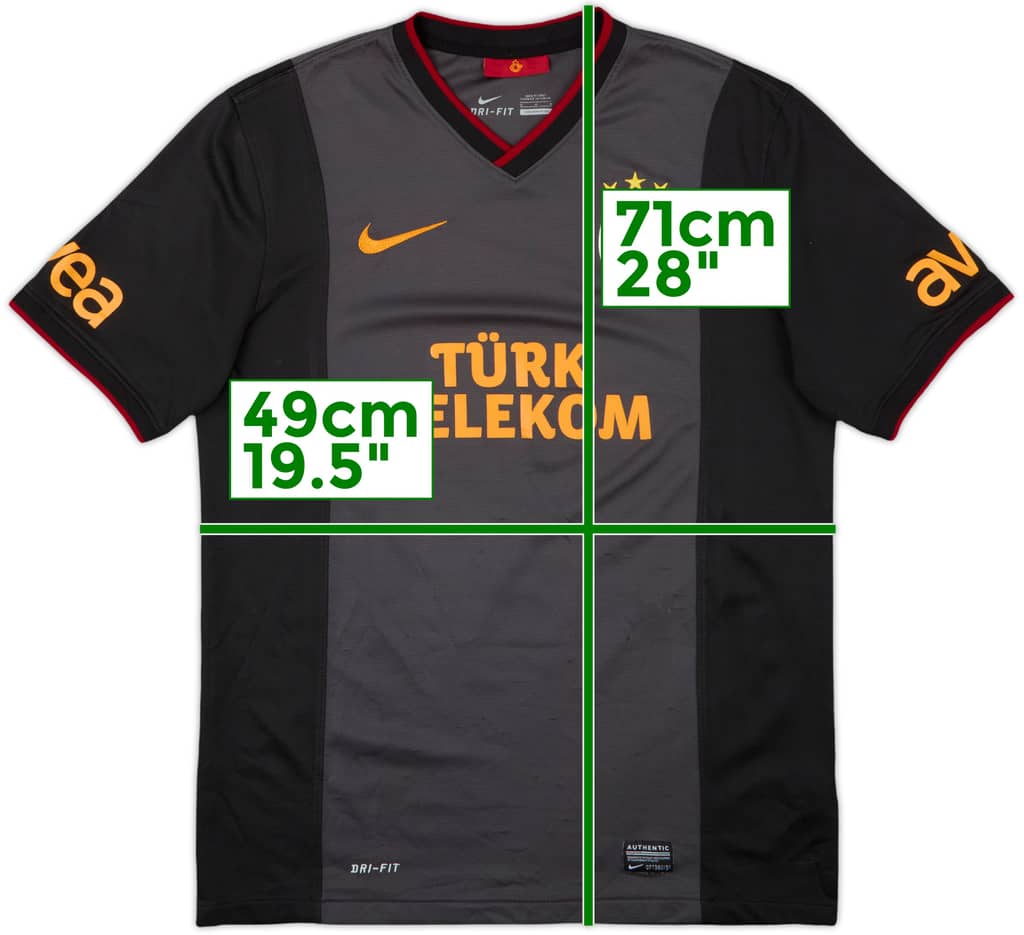 2013-14 Galatasaray Away Shirt - 8/10 - (M)