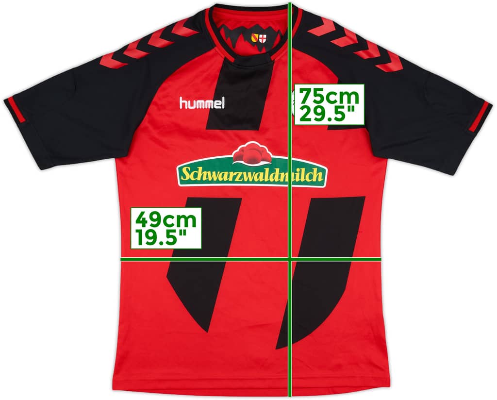 2016-17 Freiburg Home Shirt - 9/10 - (M)