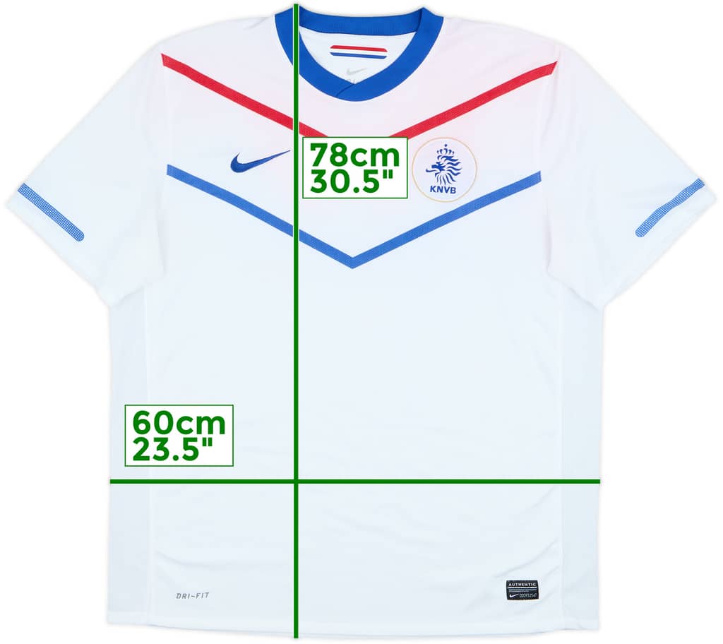 2010-11 Netherlands Away Shirt - 4/10 - (XL)