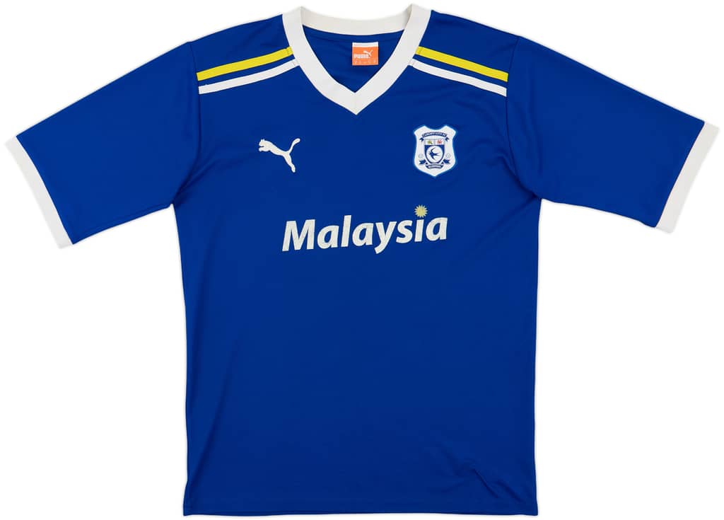 2011-12 Cardiff Home Shirt - 7/10 - (M)