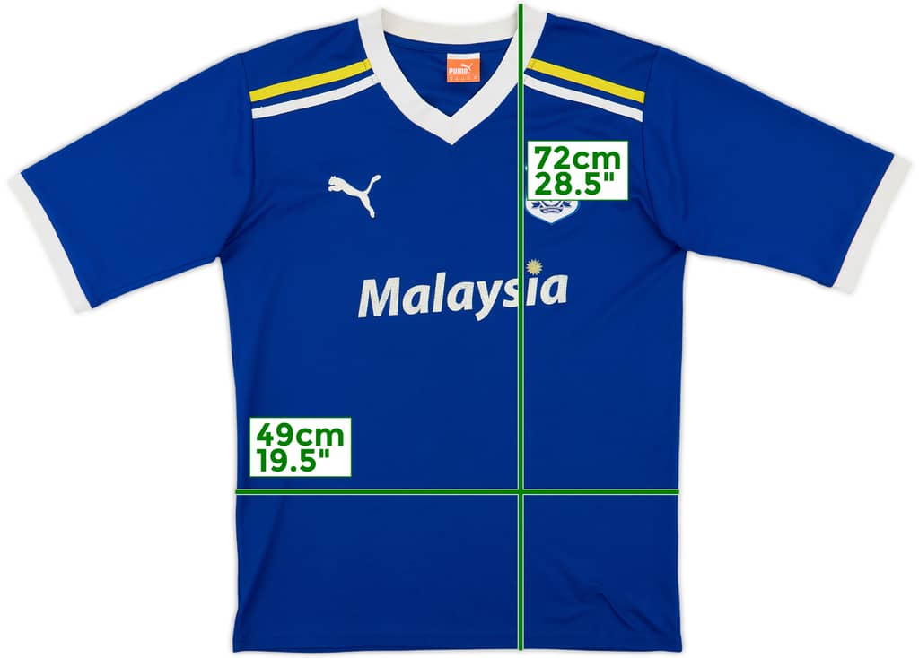 2011-12 Cardiff Home Shirt - 7/10 - (M)