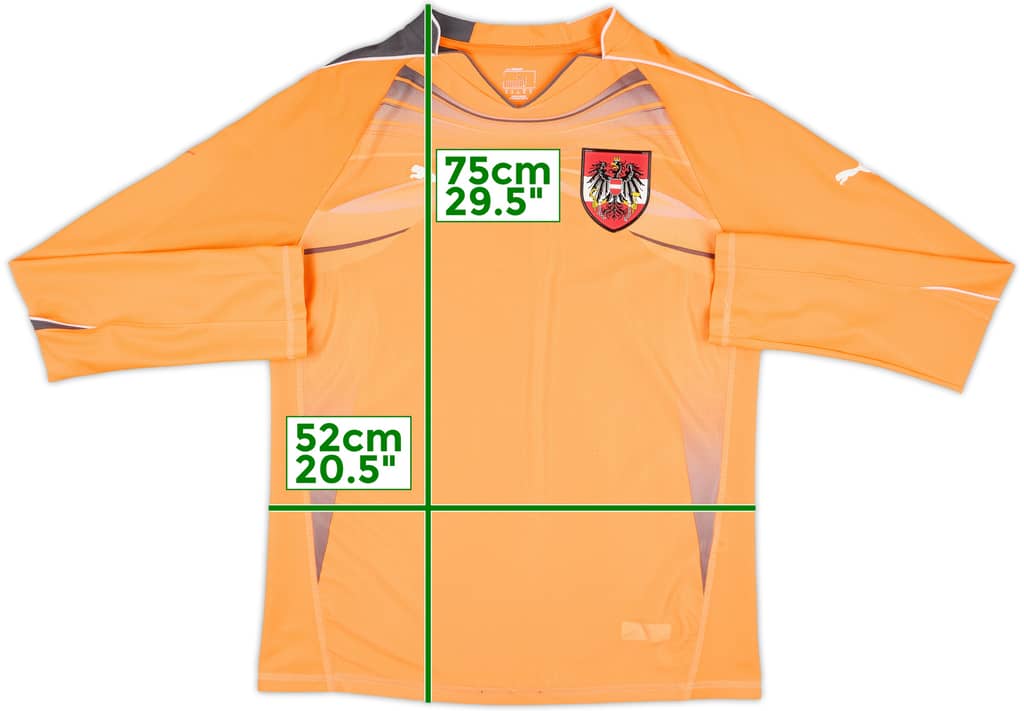 2010 Austria Player Issue GK Shirt - 5/10 - (XL)