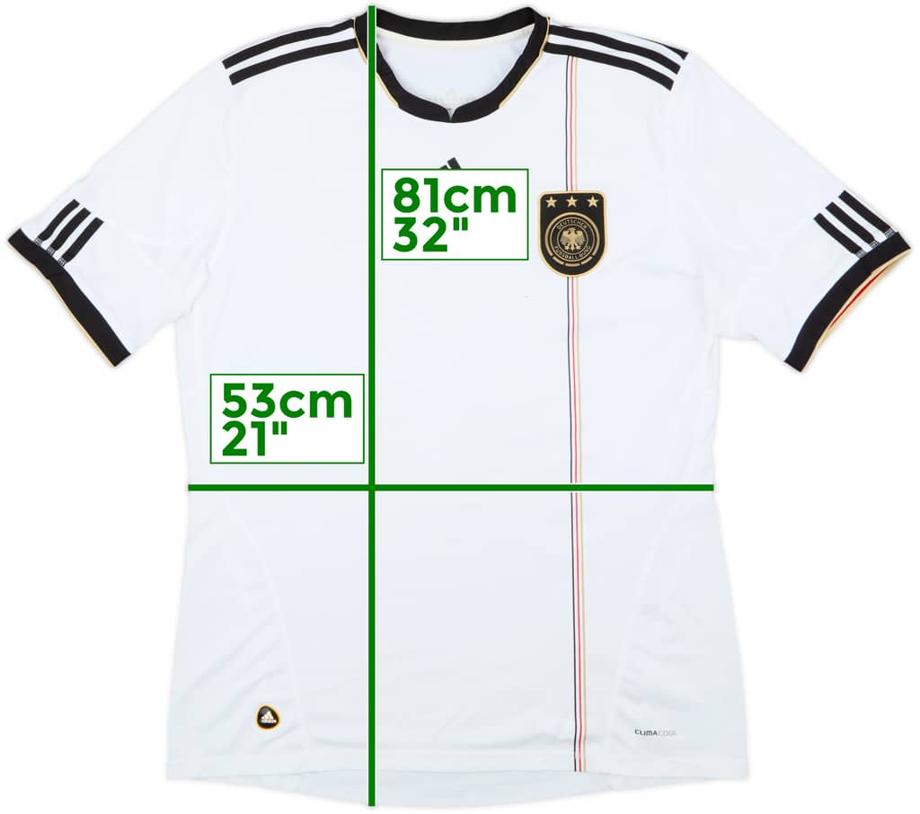2010-11 Germany Home Shirt - 5/10 - (XL)