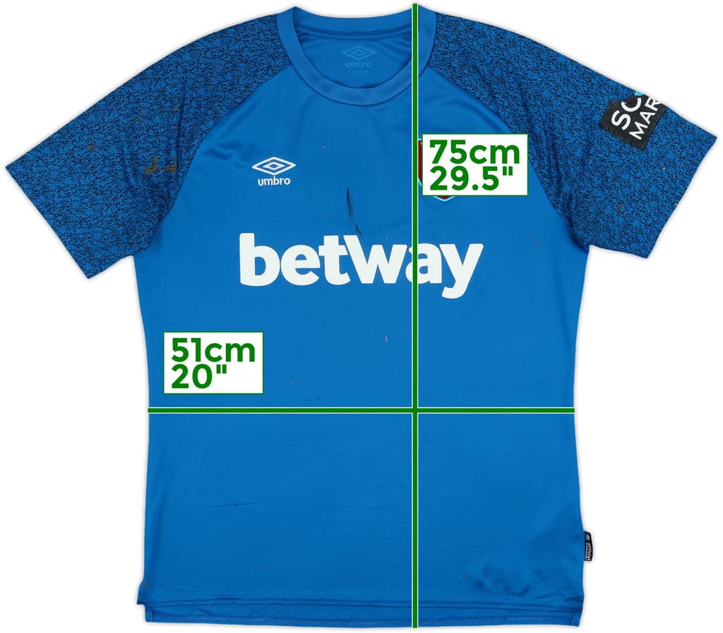 2021-22 West Ham GK S/S Shirt - 4/10 - (L)