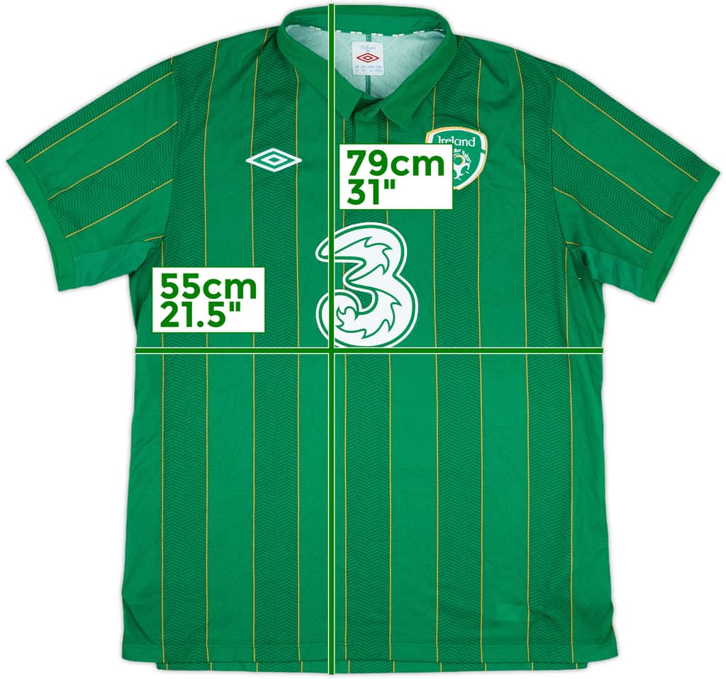 2011 Ireland Home Shirt - 7/10 - (L)