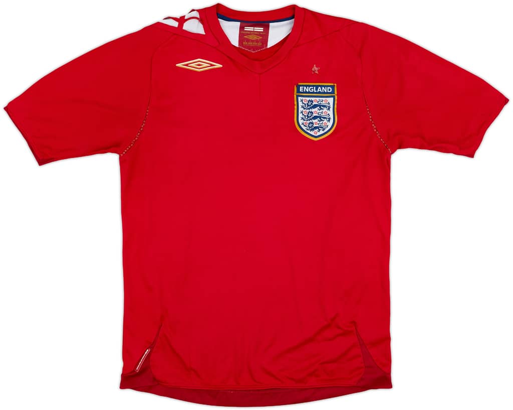 2006-08 England Away Shirt - 5/10 - (S)
