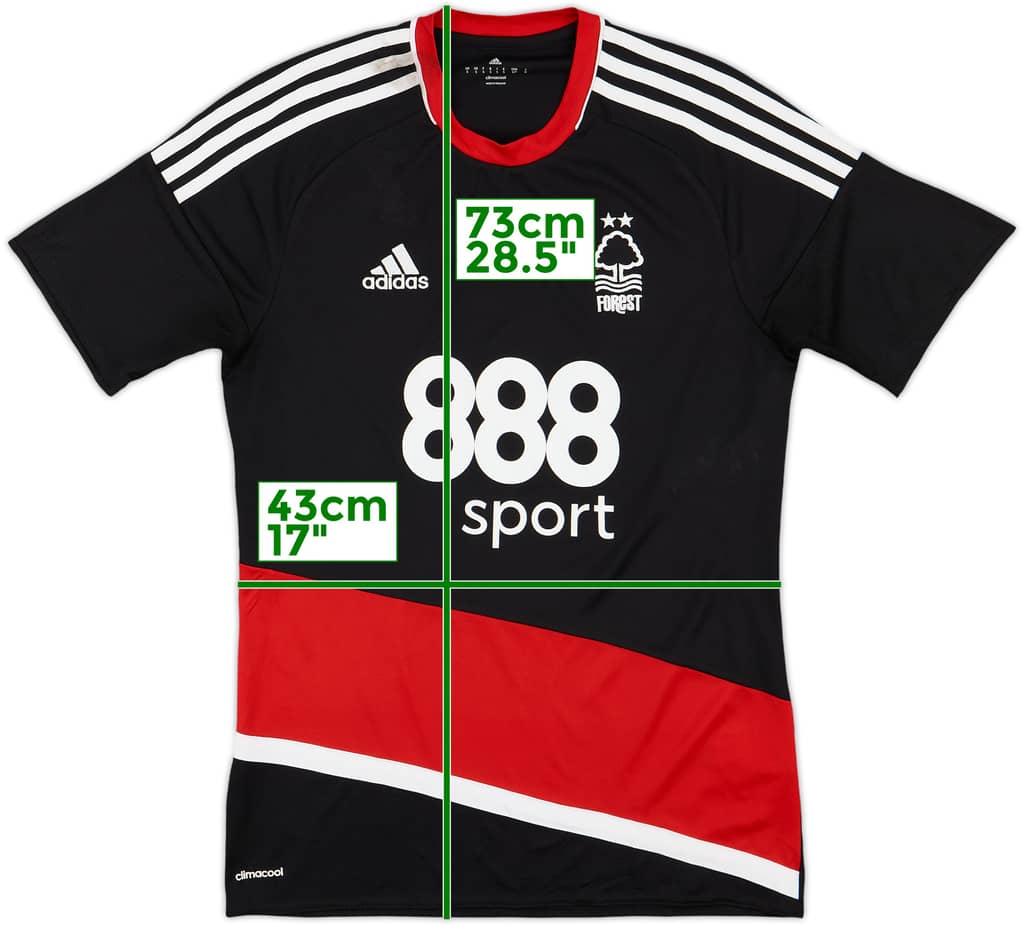 2016-17 Nottingham Forest Away Shirt - 8/10 - (S)