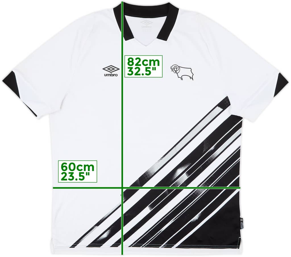 2022-23 Derby County Home Shirt - 7/10 - (XXL)