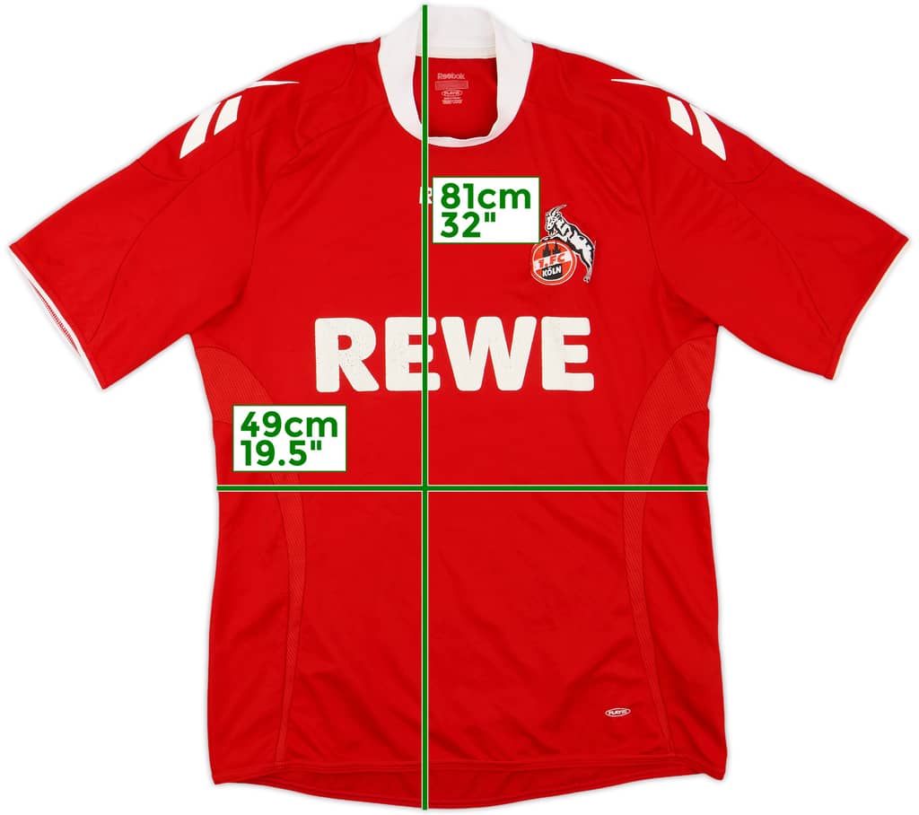 2008-09 FC Koln Home Shirt - 6/10 - (L)
