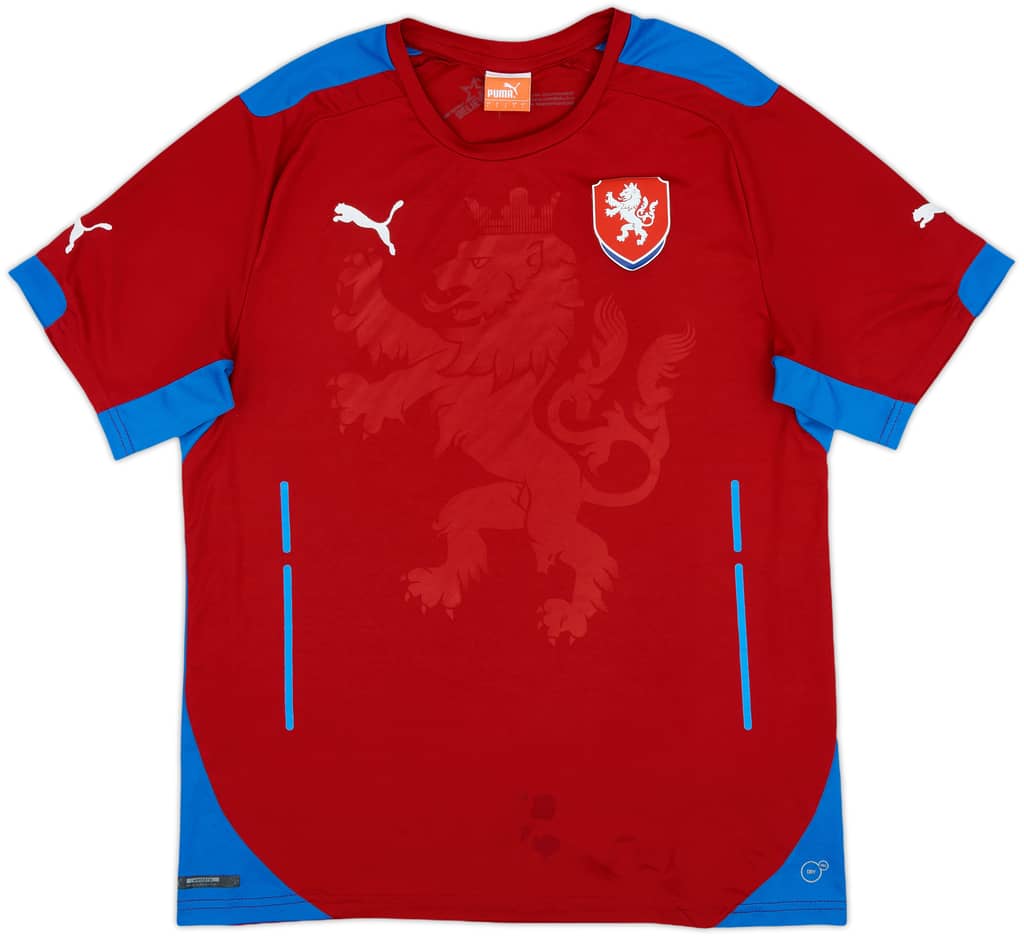 2014-15 Czech Republic Home Shirt - 6/10 - (L)