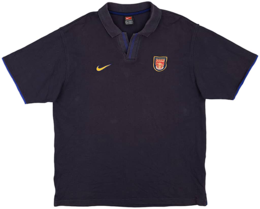 1999-00 Arsenal Nike Polo Shirt - 9/10 - (L)