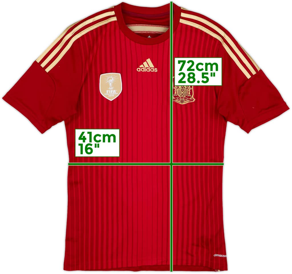 2013-15 Spain Home Shirt - 5/10 - (S)