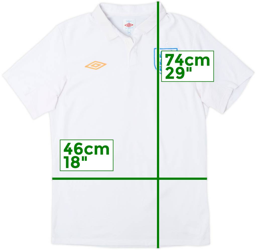 2009-10 England Home Shirt - 5/10 - (M)