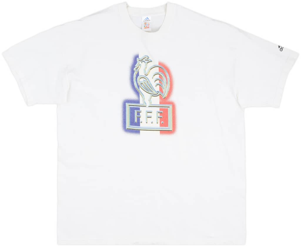 1998-00 France adidas Graphic Tee - 7/10 - (XL)