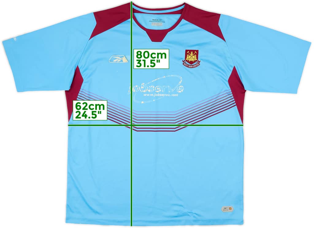 2004-06 West Ham Away Shirt - 3/10 - (XL)