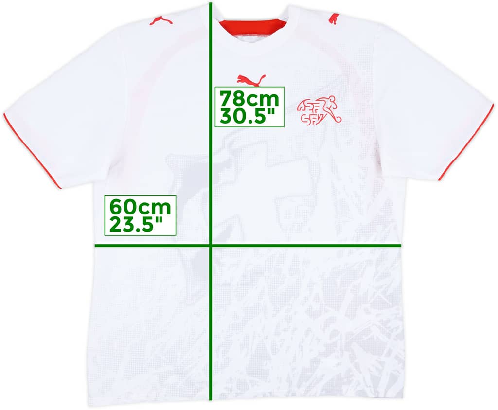 2006-08 Switzerland Away Shirt - 5/10 - (XXL)