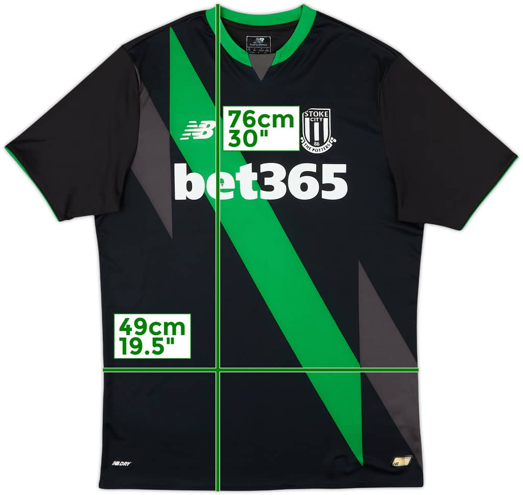 2015-16 Stoke City Away Shirt - 5/10 - (M)