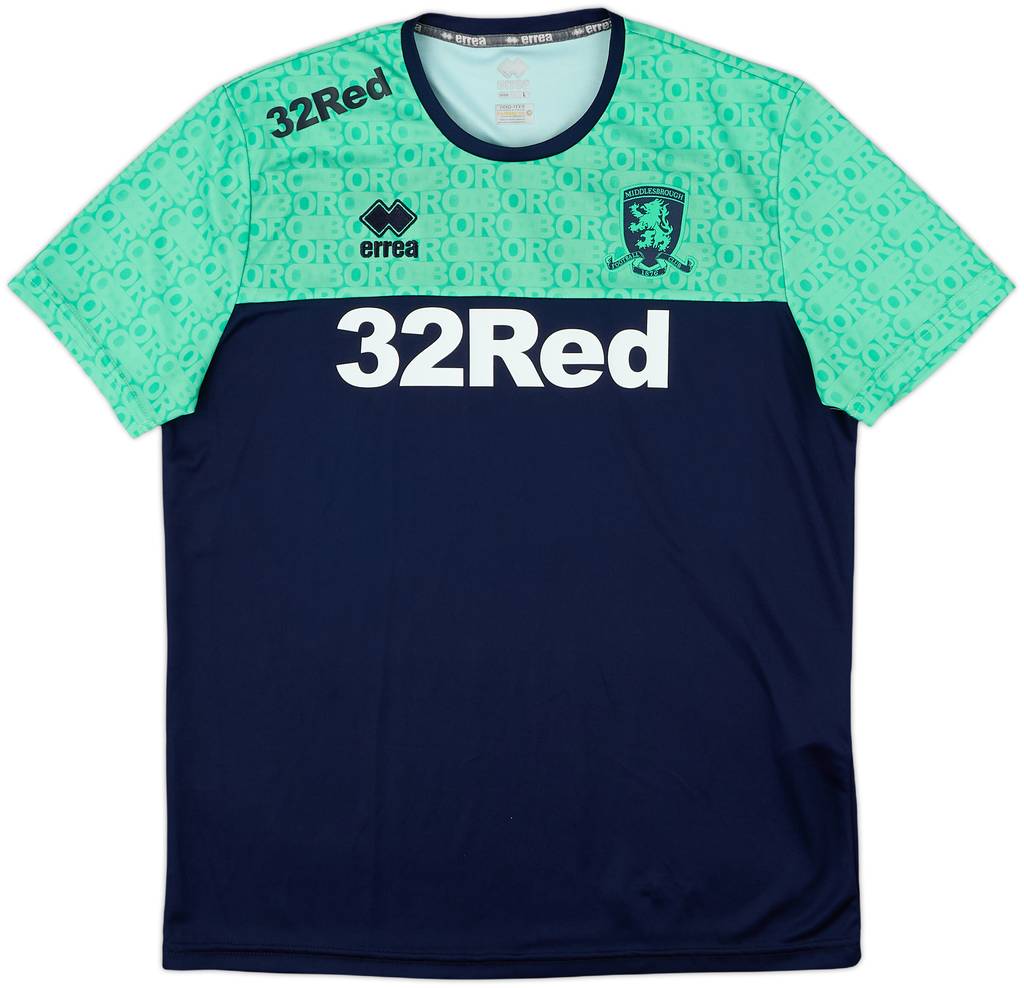 2023-24 Middlesbrough Errea Training Shirt - 9/10 - (L)