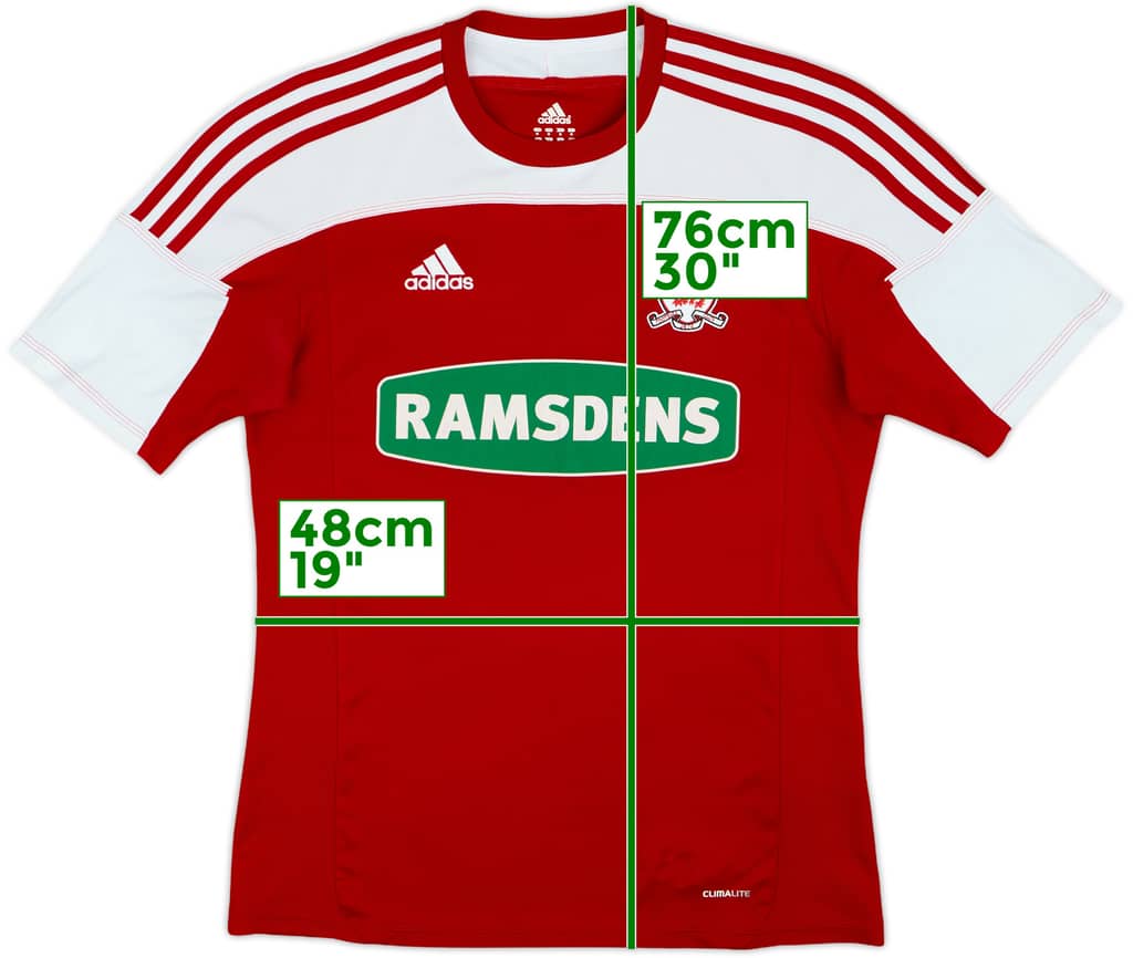 2011-12 Middlesbrough Home Shirt - 7/10 - (M)