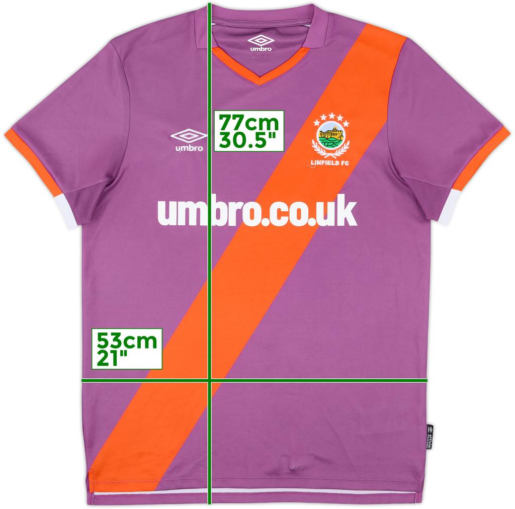 2020-21 Linfield Away Shirt - 8/10 - (M)