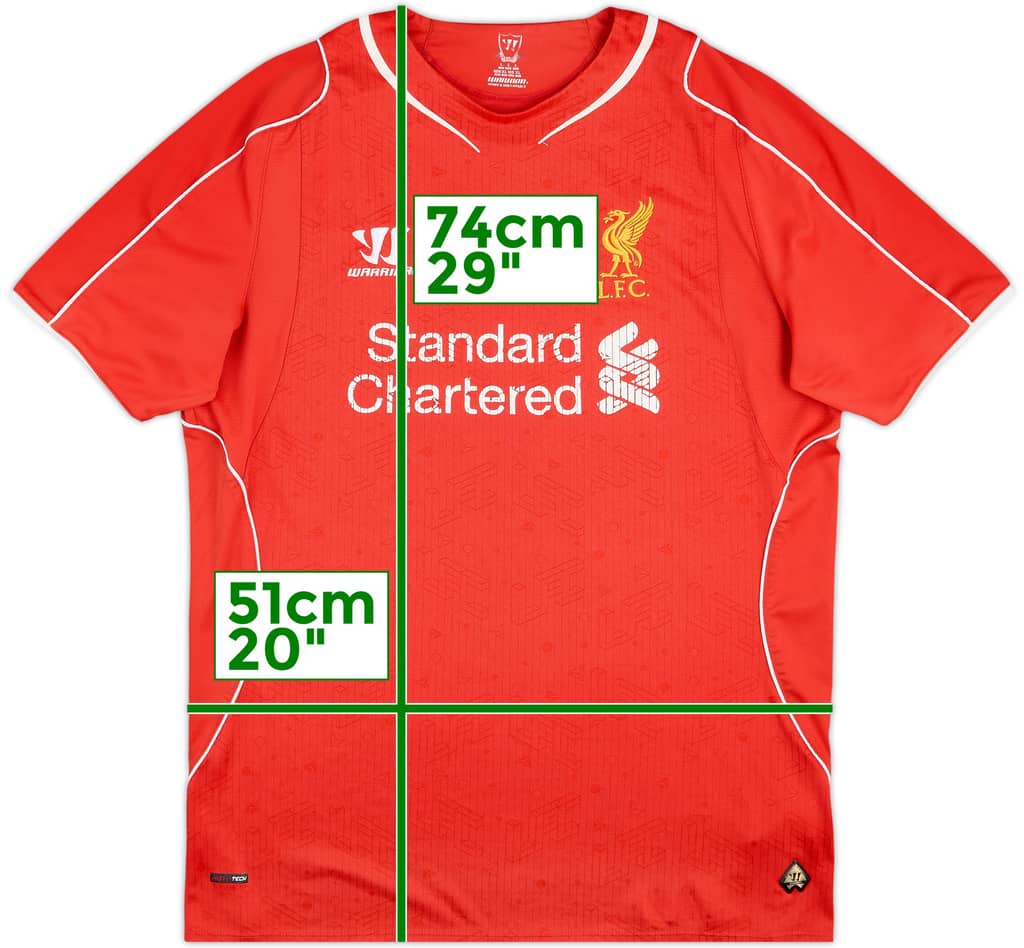 2014-15 Liverpool Home Shirt - 5/10 - (L)
