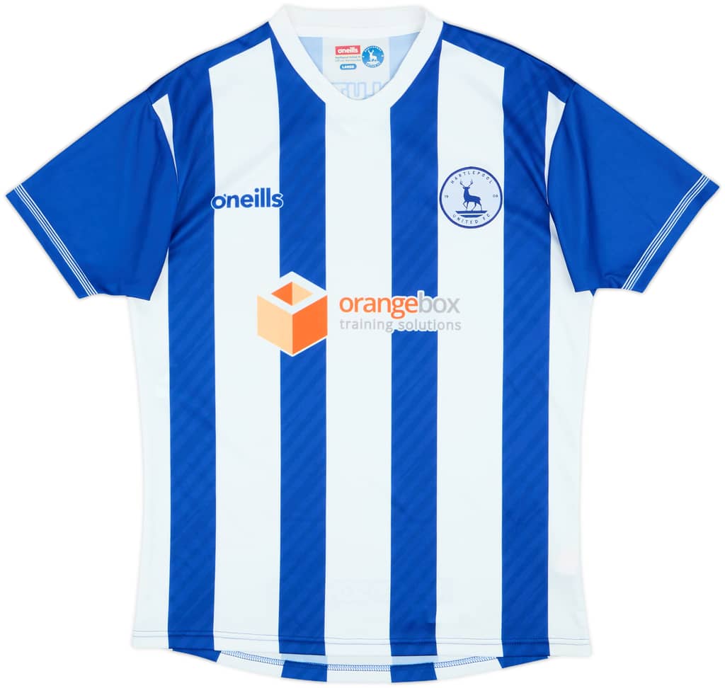 2021-22 Hartlepool Home Shirt - 8/10 - (L)