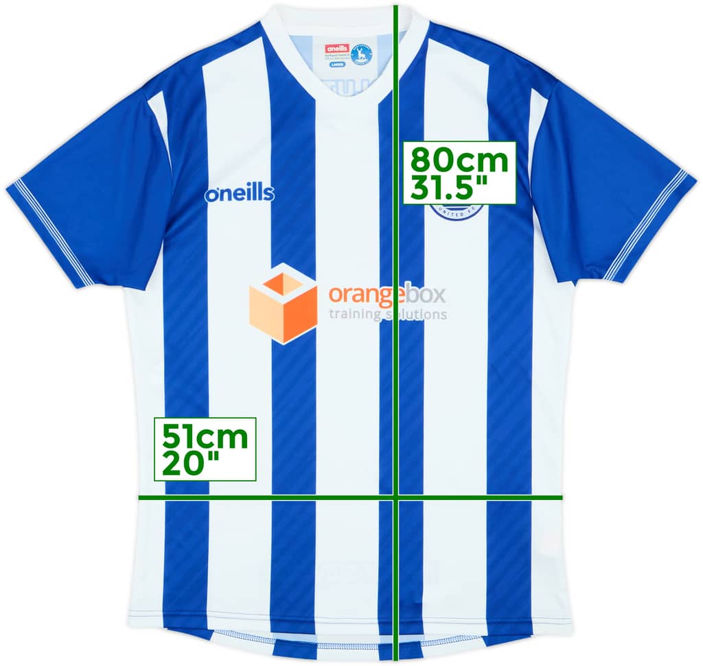2021-22 Hartlepool Home Shirt - 8/10 - (L)