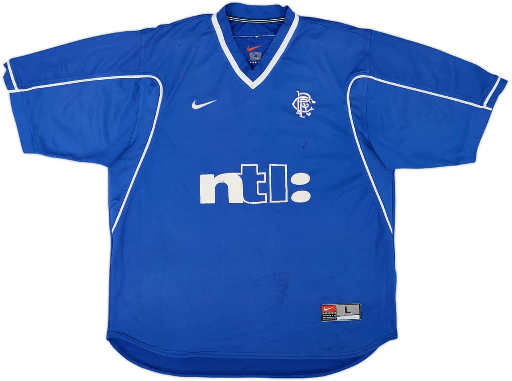 1999-01 Rangers Home Shirt - 5/10 - (L)