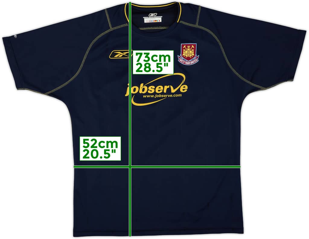 2003-04 West Ham Away Shirt - 8/10 - (M)