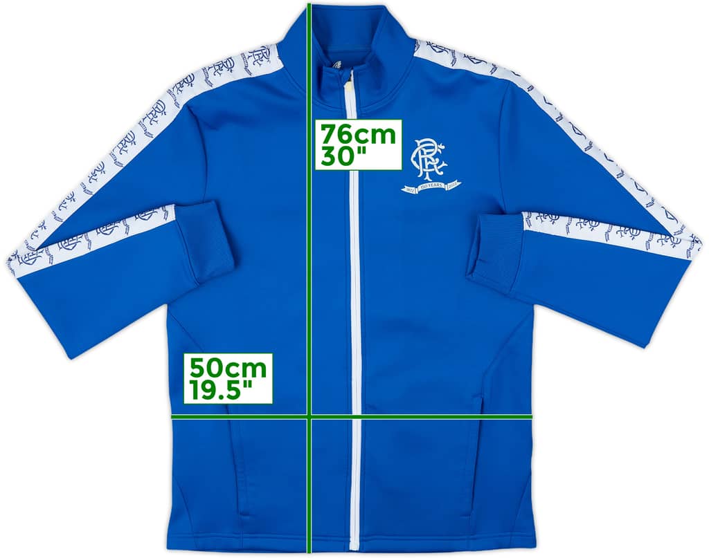 2022-23 Rangers Castore Track Jacket - 10/10 - (S)