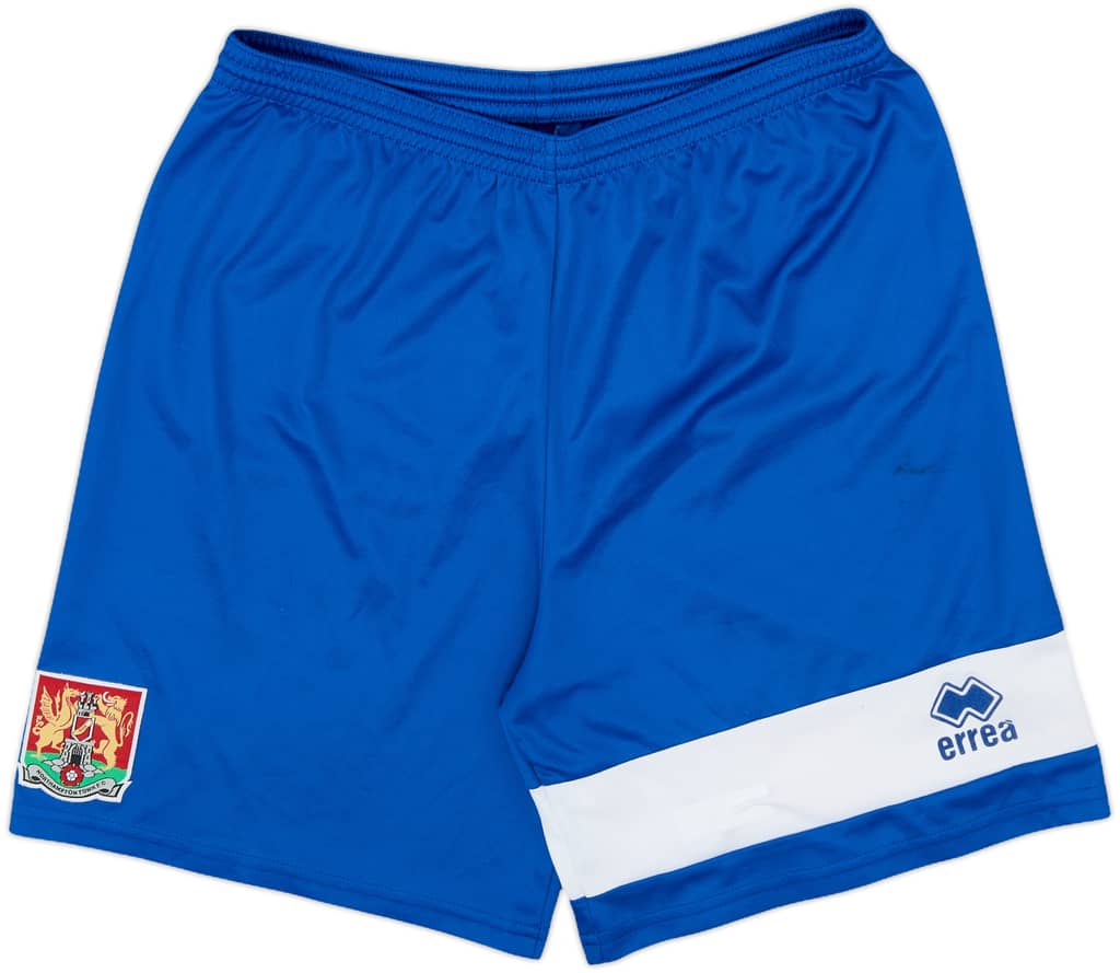 2009-10 Northampton Town Errea Training Shorts - 9/10 - (S)