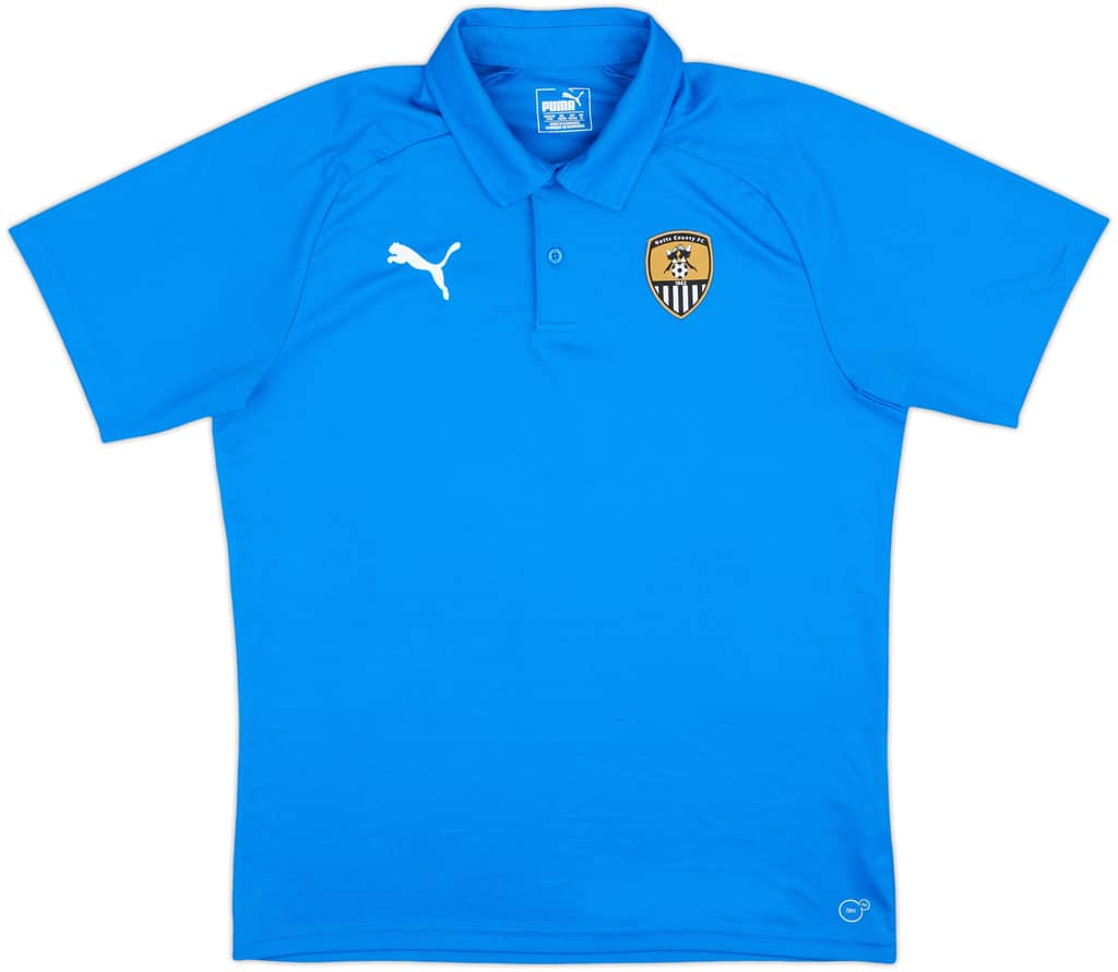 2017-18 Notts County Puma Polo Shirt - 8/10 - (M)