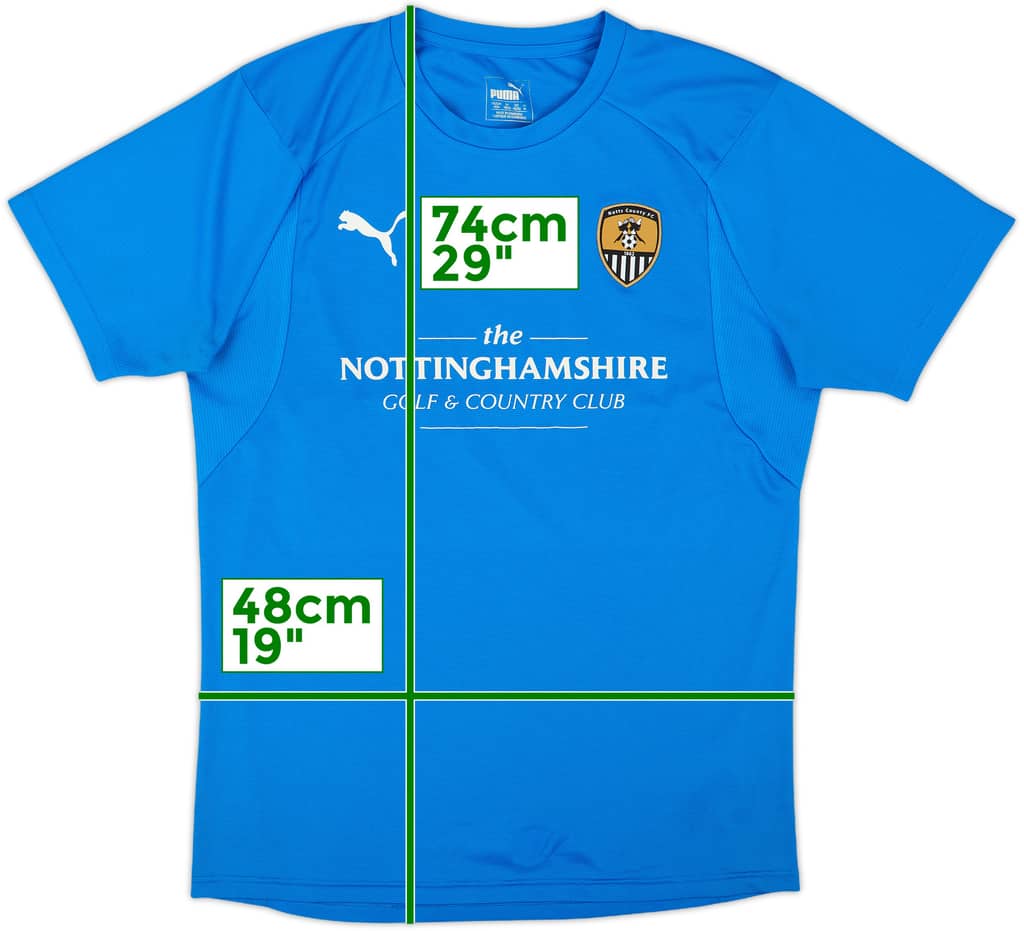 2017-18 Notts County Puma Training Shirt - 8/10 - (M)