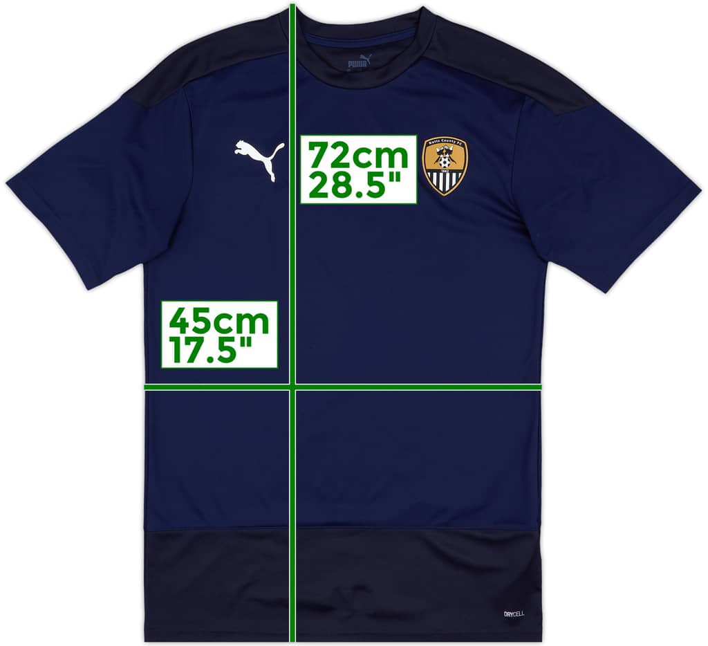 2020-21 Notts County Puma Training Shirt - 5/10 - (M)