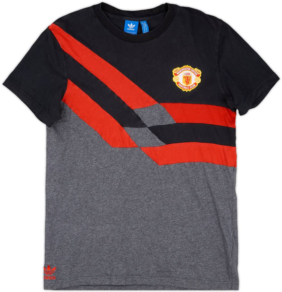 2022-23 Manchester United adidas Originals Retro Tee - 9/10 - (M)
