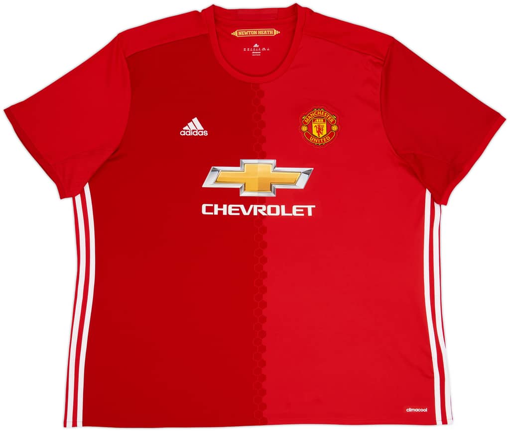 2016-17 Manchester United Home Shirt - 5/10 - (3XL)