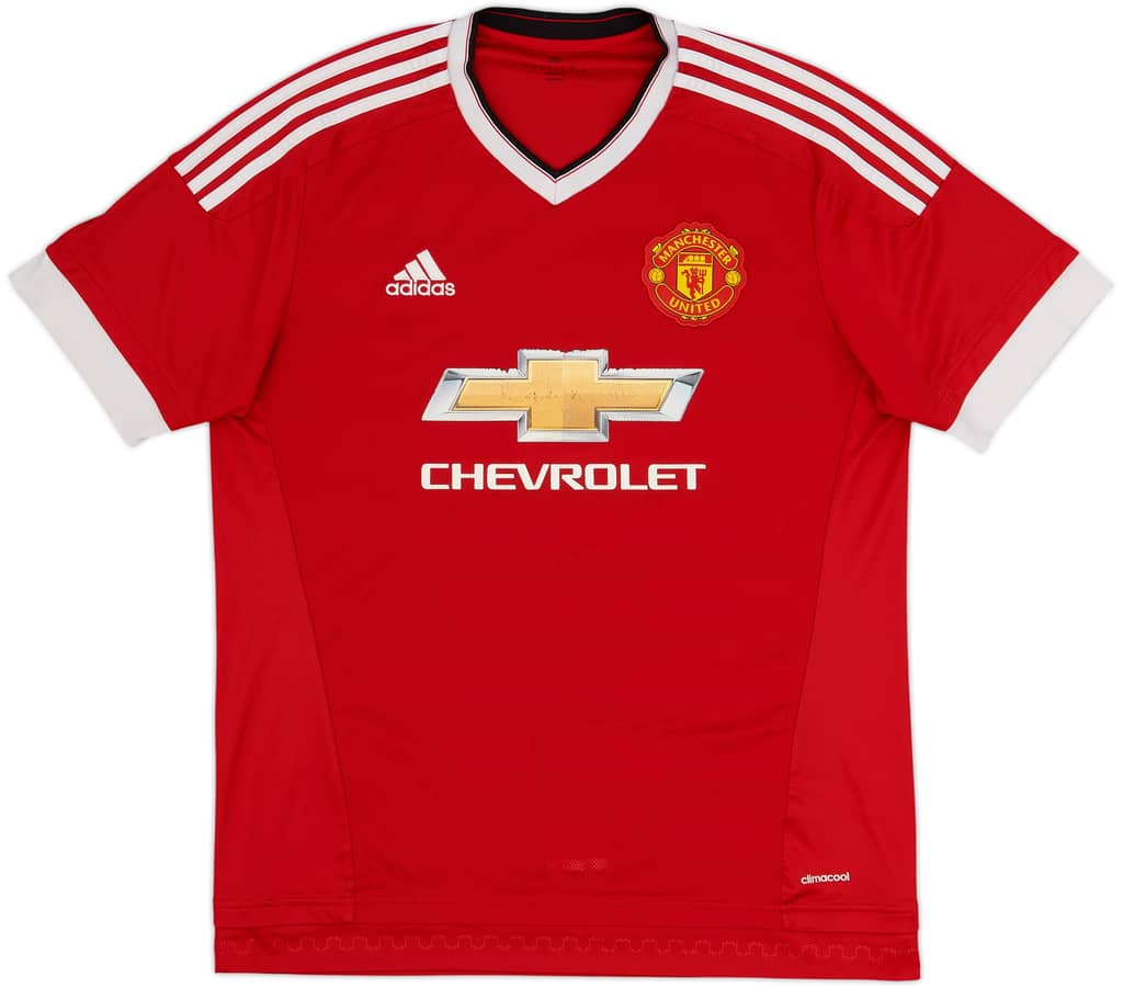 2015-16 Manchester United Home Shirt - 5/10 - (L)