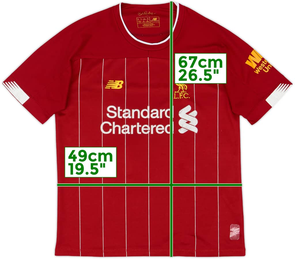 2019-20 Liverpool Home Shirt - 5/10 - (S)