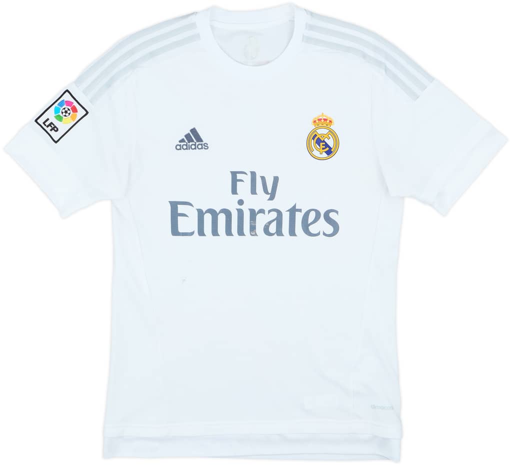 2015-16 Real Madrid Home Shirt - 5/10 - (S)