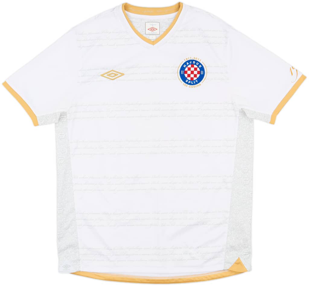 2011-12 Hajduk Split Home Shirt - 10/10 - (M)
