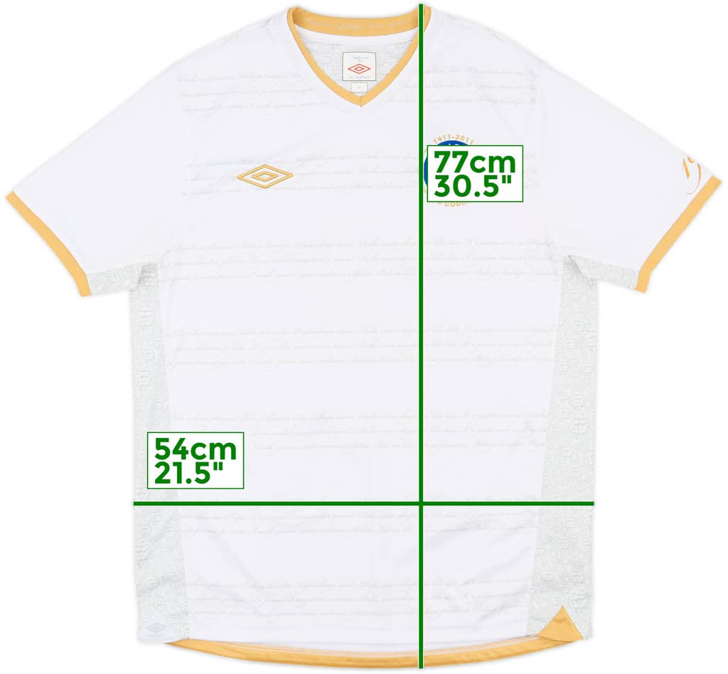 2011-12 Hajduk Split Home Shirt - 10/10 - (M)