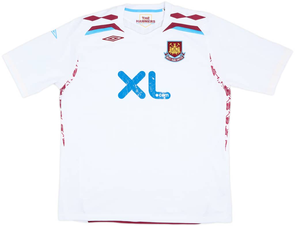 2007-08 West Ham Away Shirt - 5/10 - (XXL)