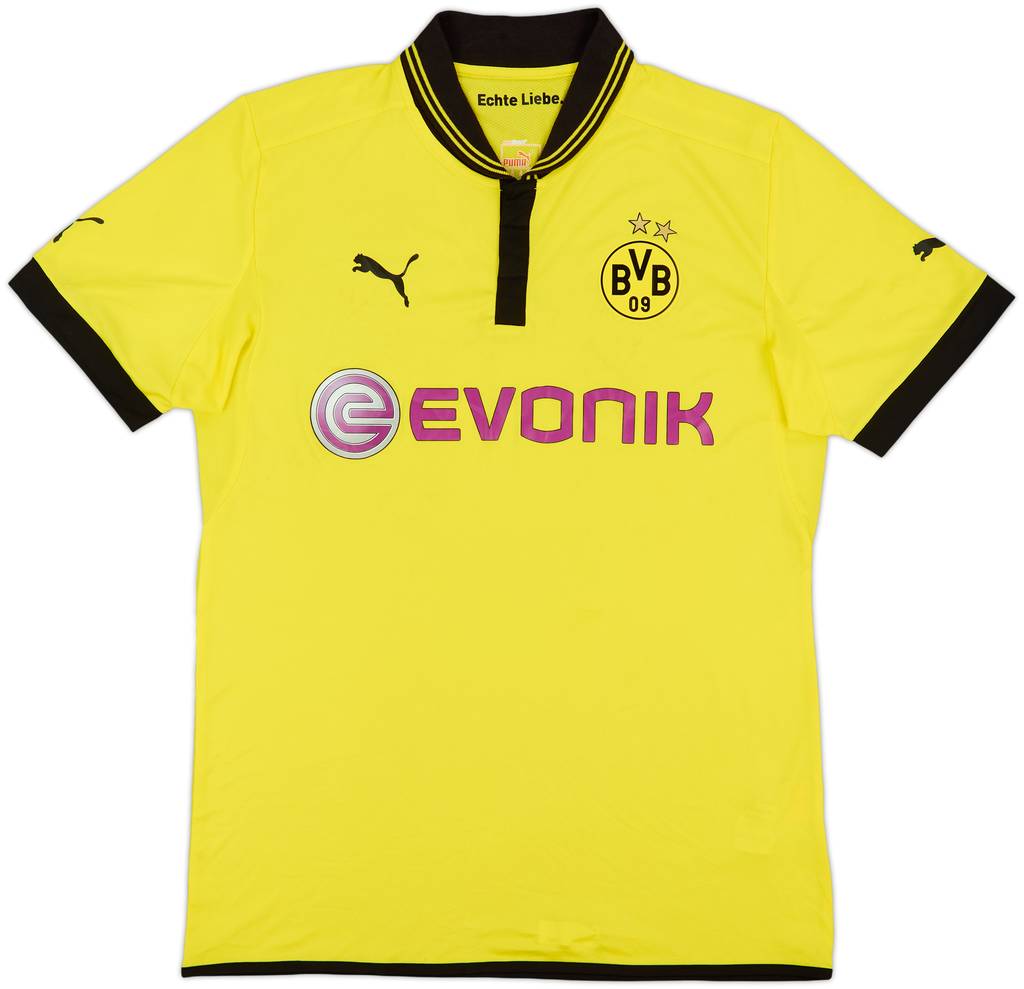 2012-13 Borussia Dortmund Home Shirt - 7/10 - (XL)