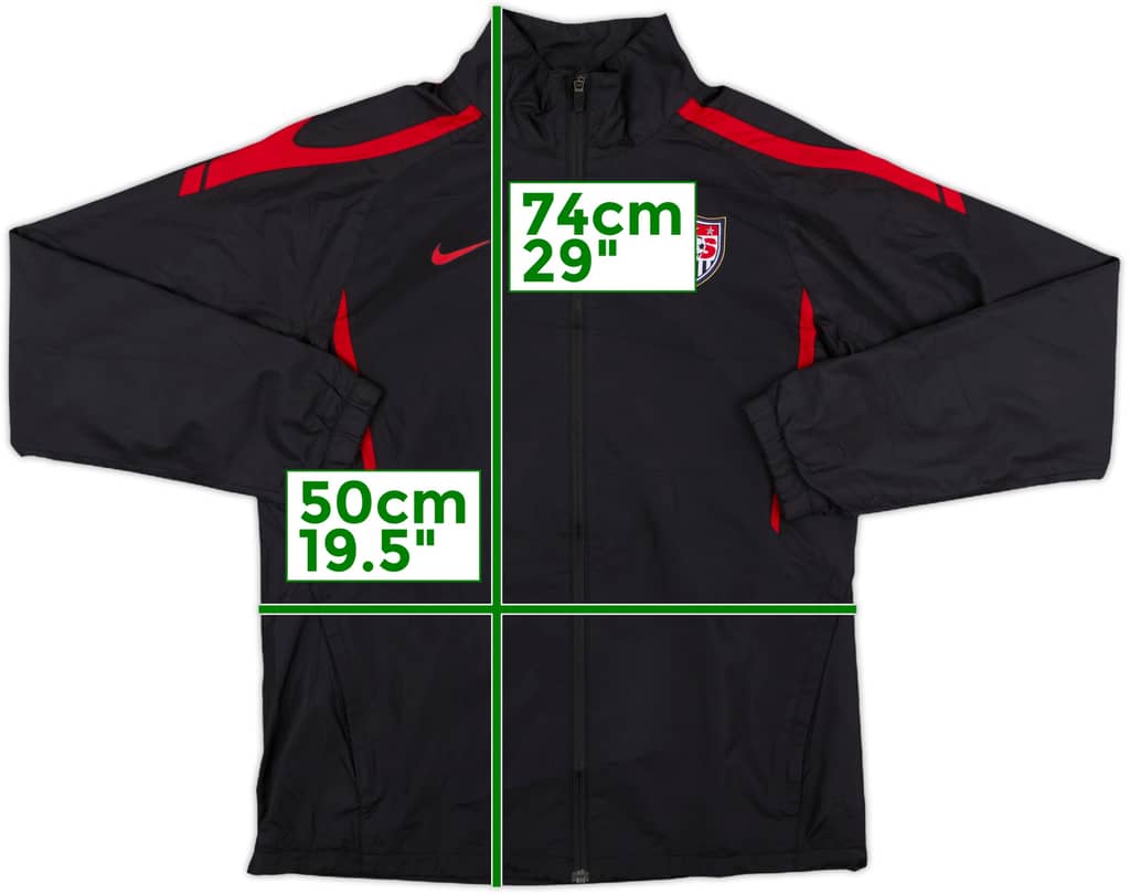 2010-12 USA Nike Track Jacket - 9/10 - (L)