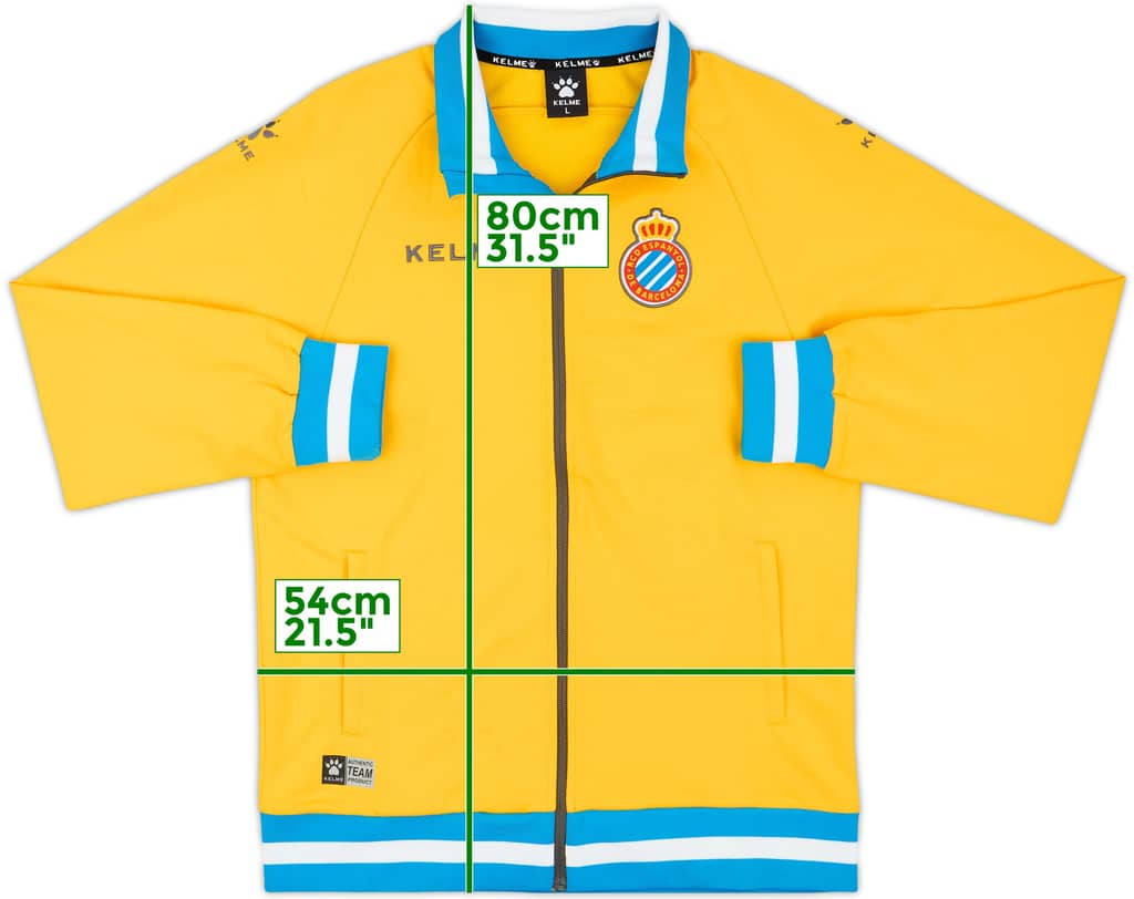 2018-19 Espanyol Kelme Track Jacket - 9/10 - (L)