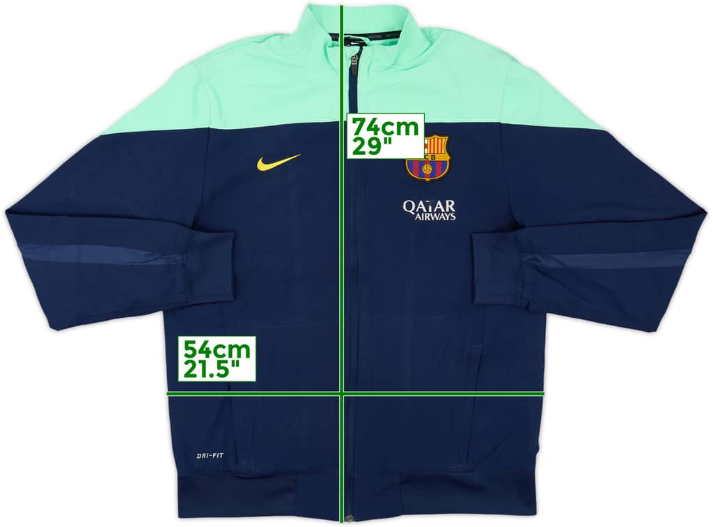 2013-14 Barcelona Nike Track Jacket - 6/10 - (M)