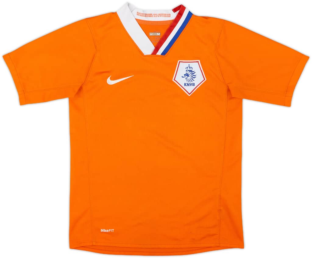 2008-10 Netherlands Home Shirt - 8/10 - (M.Boys)